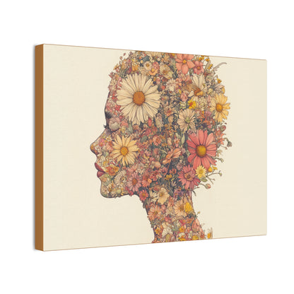 And So She Grew on Canvas