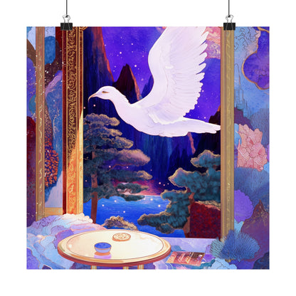 Into the Mystic Dove Messenger Fine Art Print