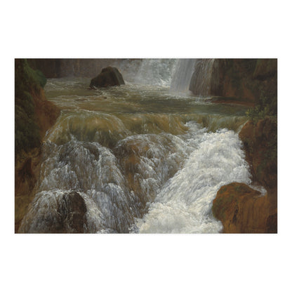 Waterfalls at Tivoli - Italian Landscape Fine Art Poster