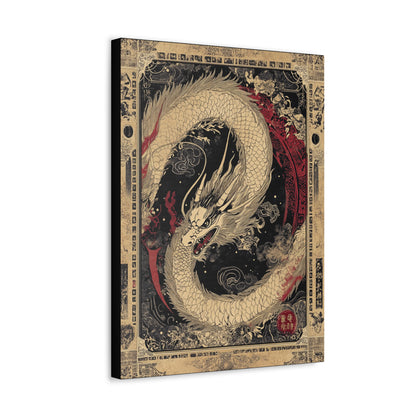 Can't Fight Fate - Dragon Collection -  Fine Art Print on Canvas