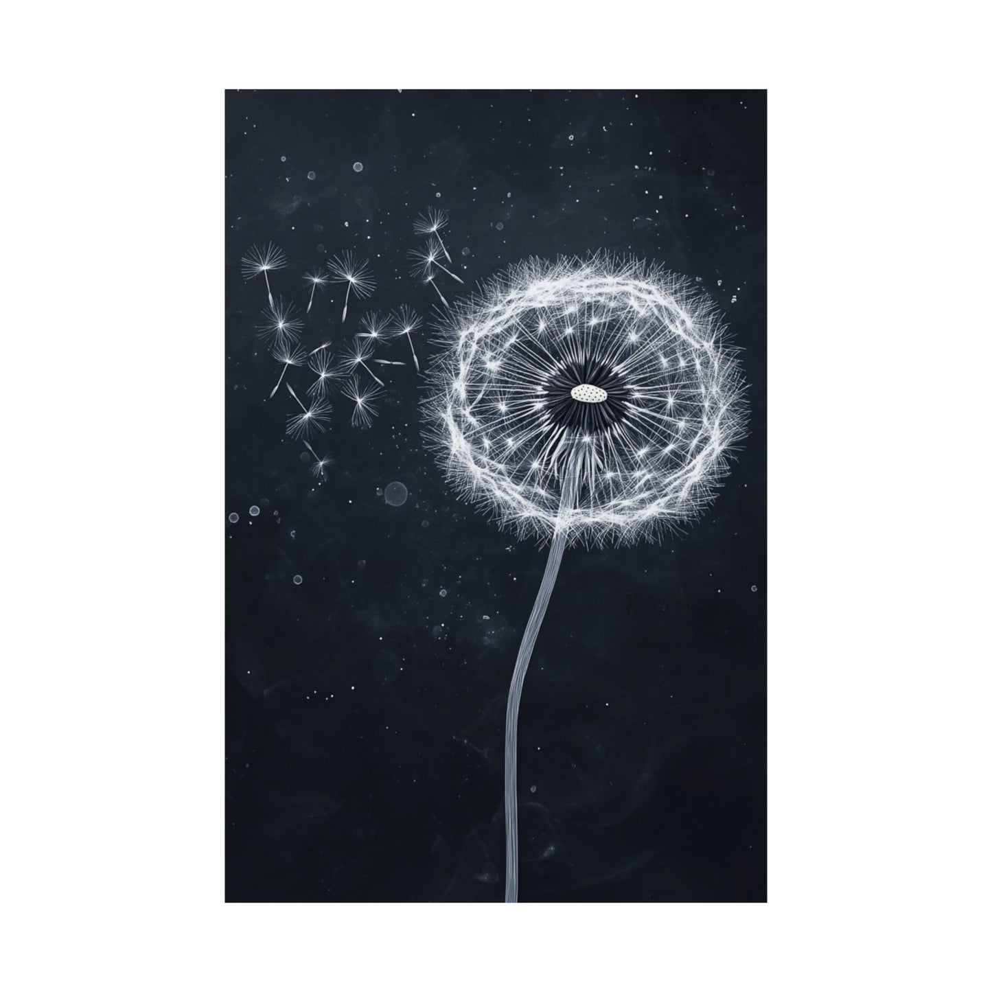 Just Dandy Dandelion Inspirational Fine Art Print