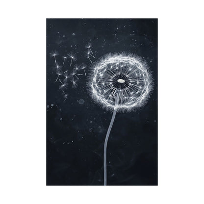 Just Dandy Dandelion Inspirational Fine Art Print
