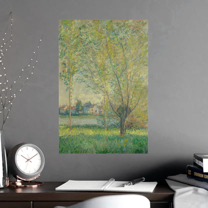 The Willows - Peaceful Landscape Fine Art Poster