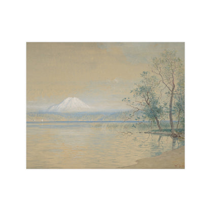 Mount Tacoma - Pacific Northwest Landscape Fine Art Poster