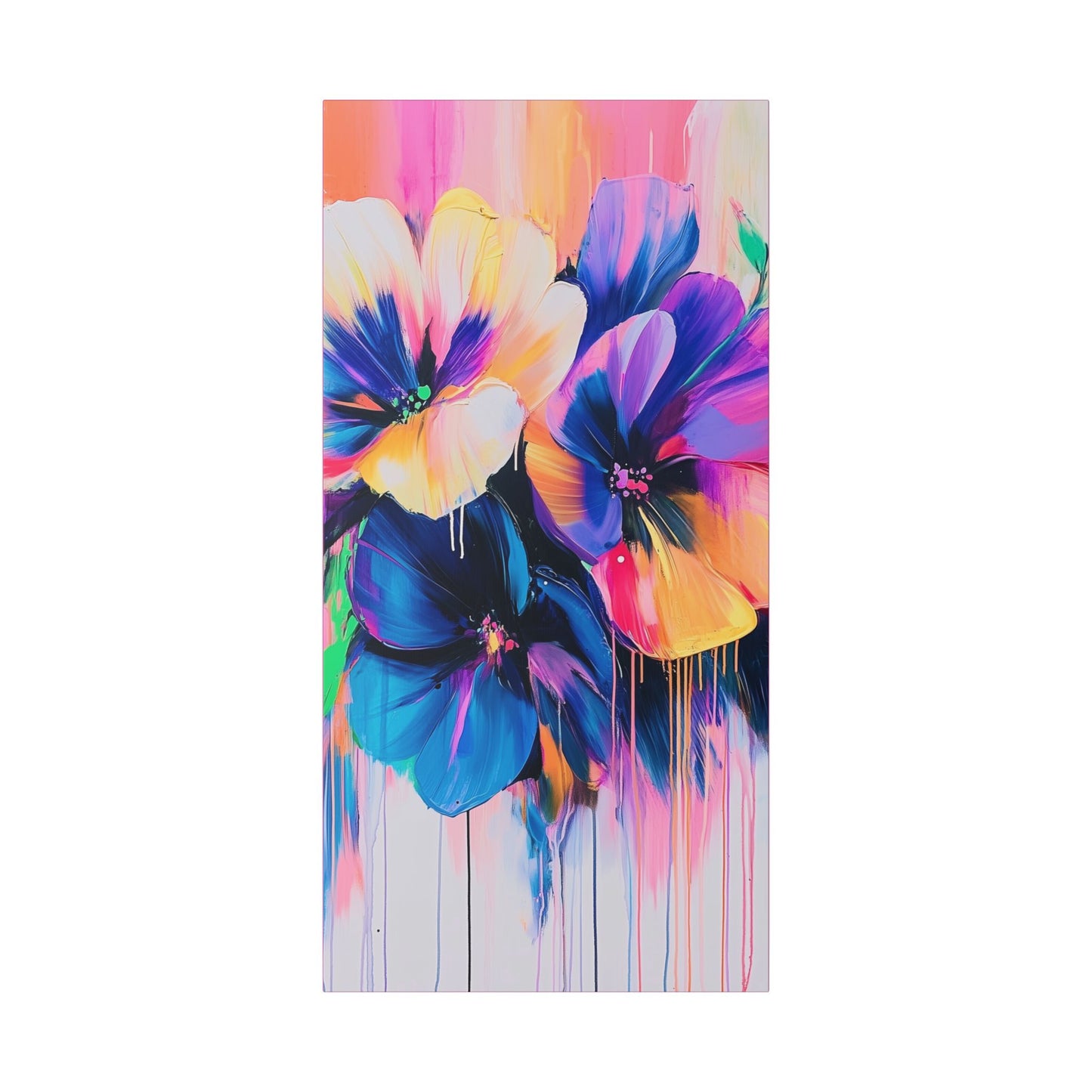 Color Blooms - Delight in Nature Series - Fine Art Print on Canvas