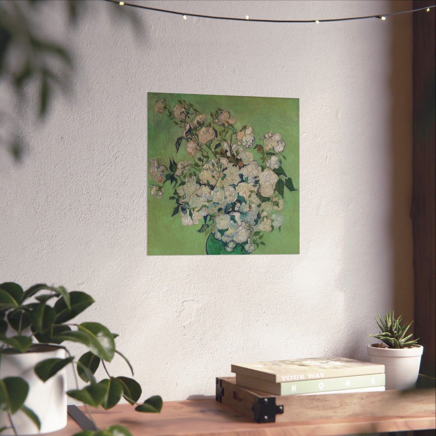 Van Gogh- Fine Art Prints - Reproduction - Flowers in a Vase - Floral Vertical Poster - Artistic Home Décor for Nature Lovers
