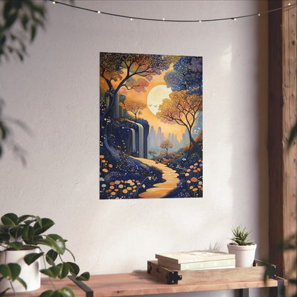 Enchanted Path Fine Art Print - Serene Scenes - Delight in Nature - Wall Art for Home Décor - Posters