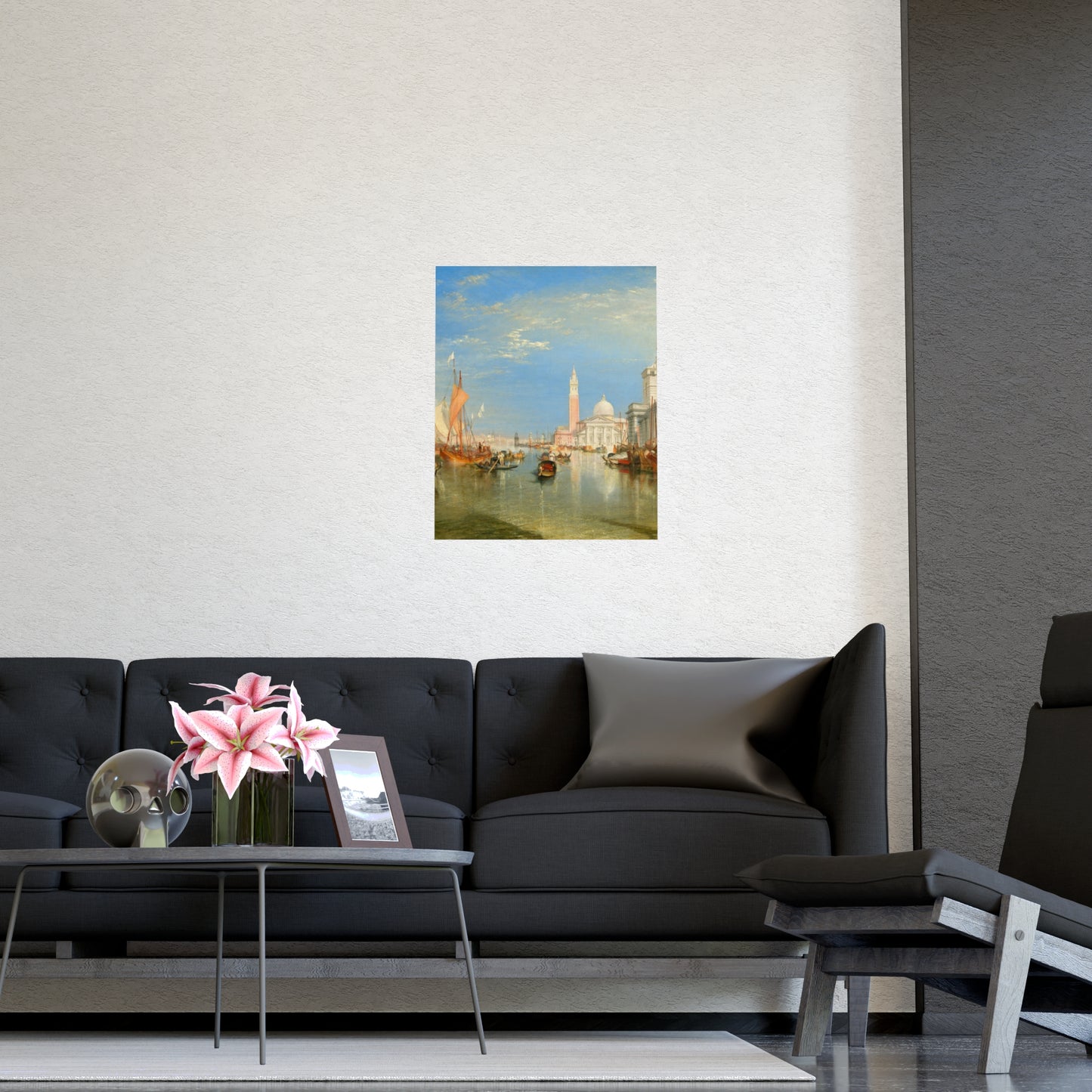 Venice Dogana and San Giorgio Maggiore - Turner Fine Art Poster