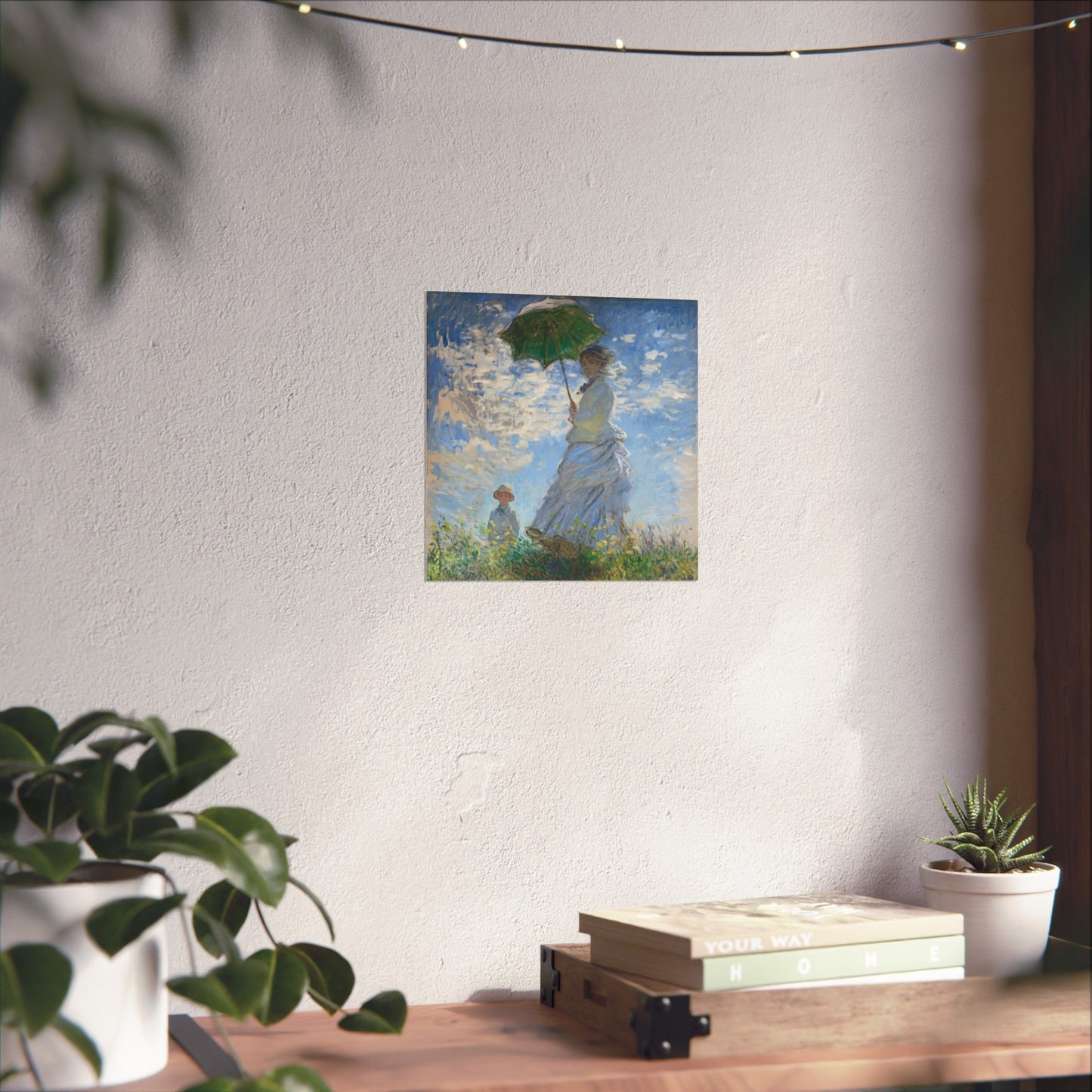 Claude Monet - Woman with a Parasol Fine Art Print