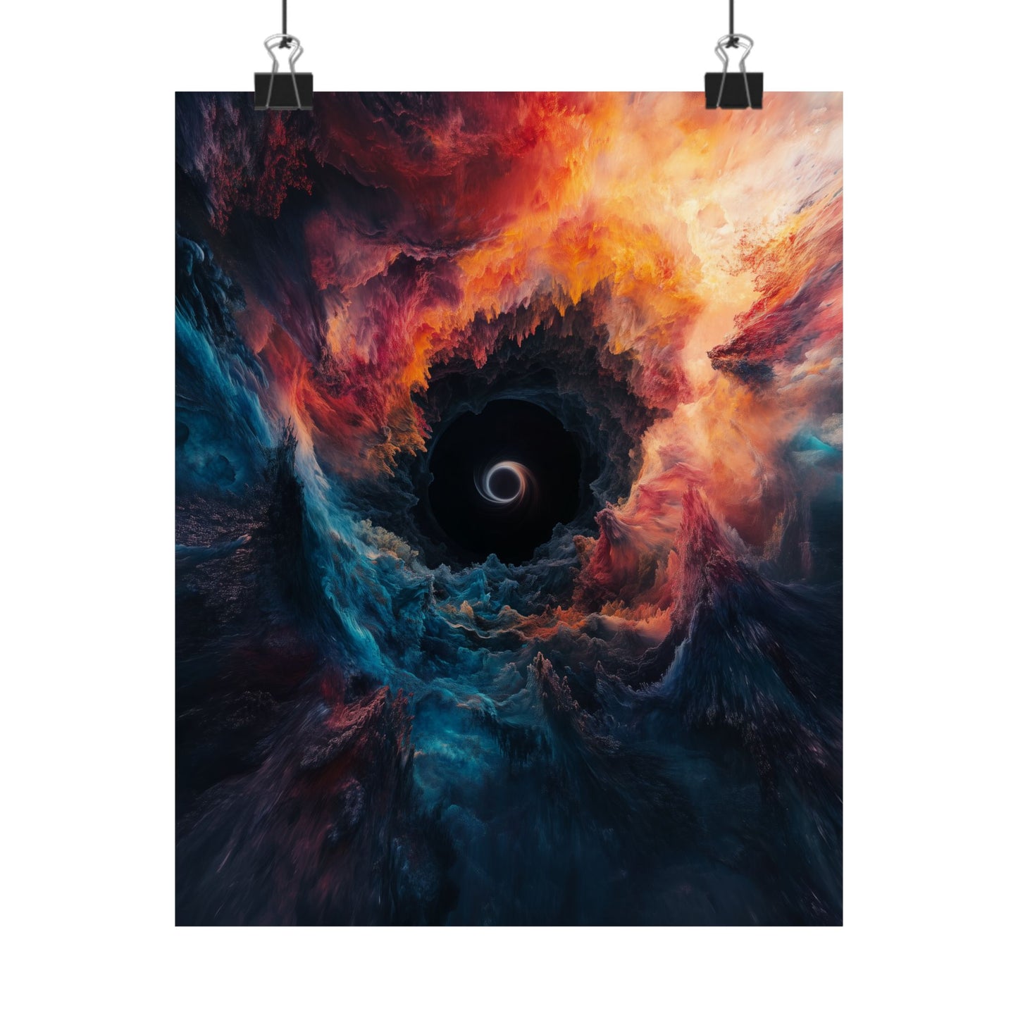 Cosmic Dance - Event Horizon - Fine Art Print - Eye-Catching Wall Art for Space Lovers - Space Poster