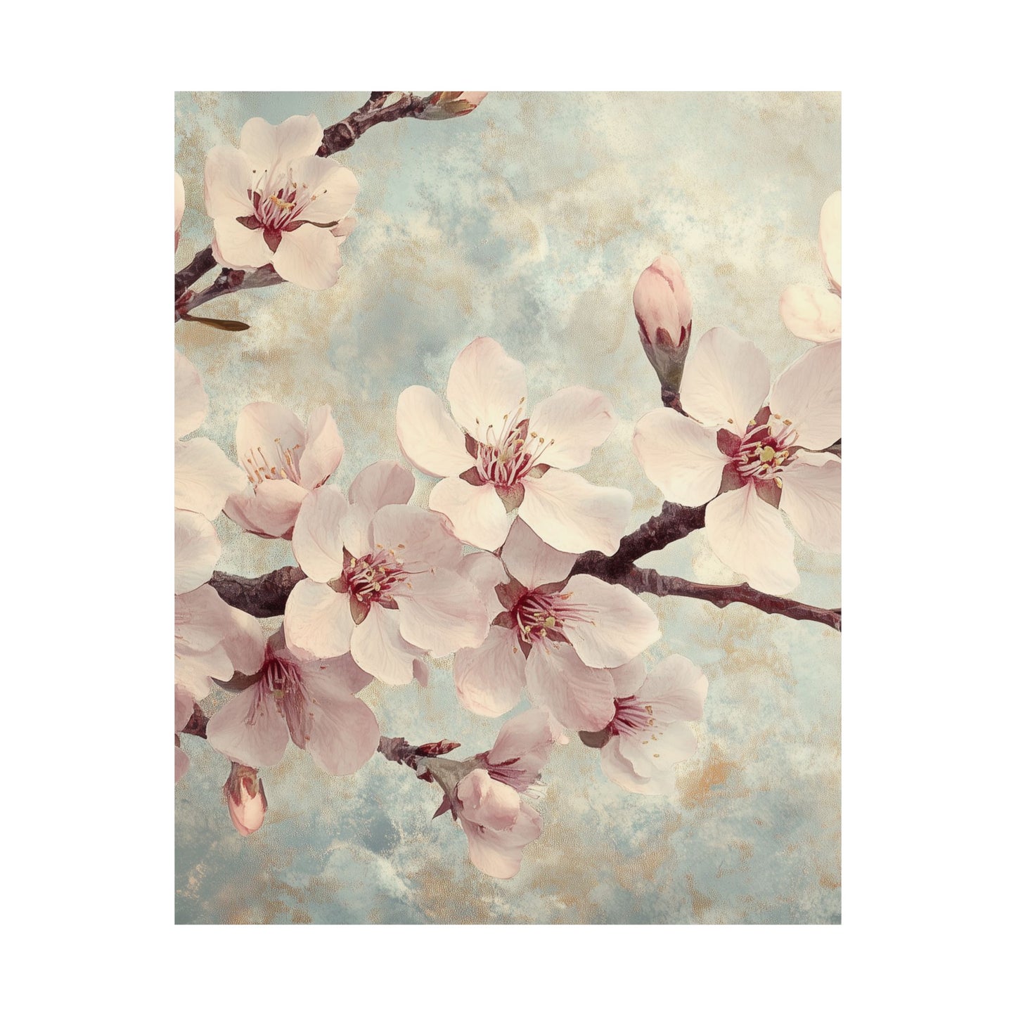 Blossoms Bring Serenity Floral Fine Art Print