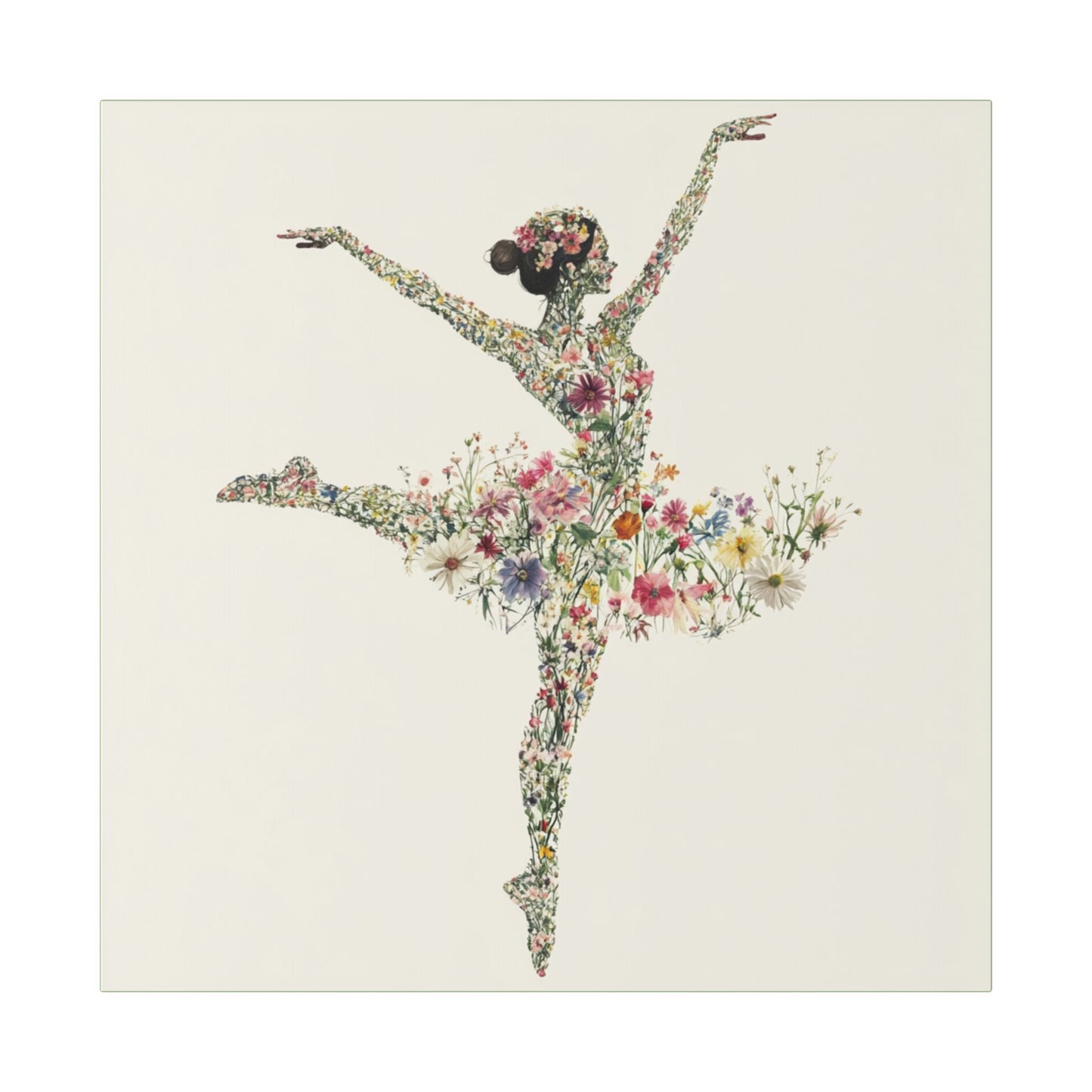 You Belong Among the Wild Flowers - Arabesque  - on Canvas