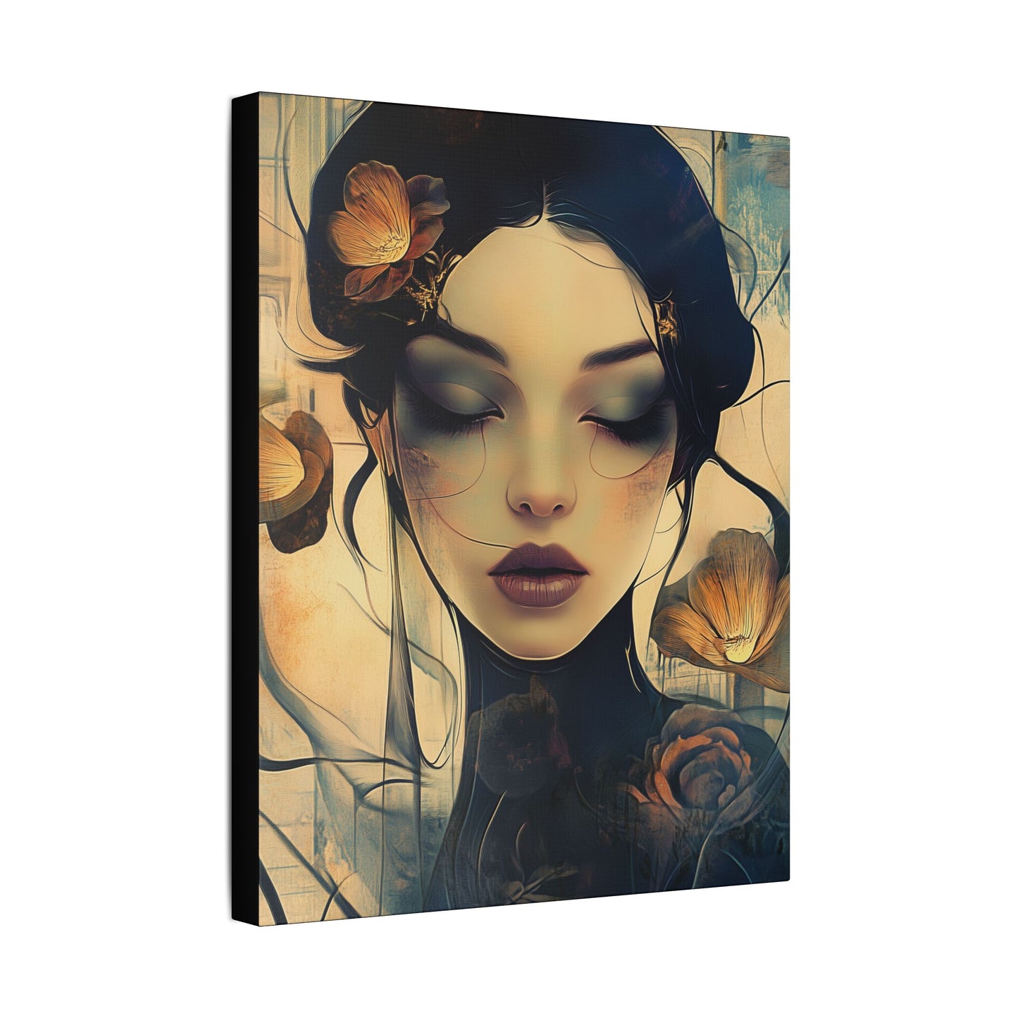 Up in Smoke - Secret Garden Series - Fine Art Print on Canvas