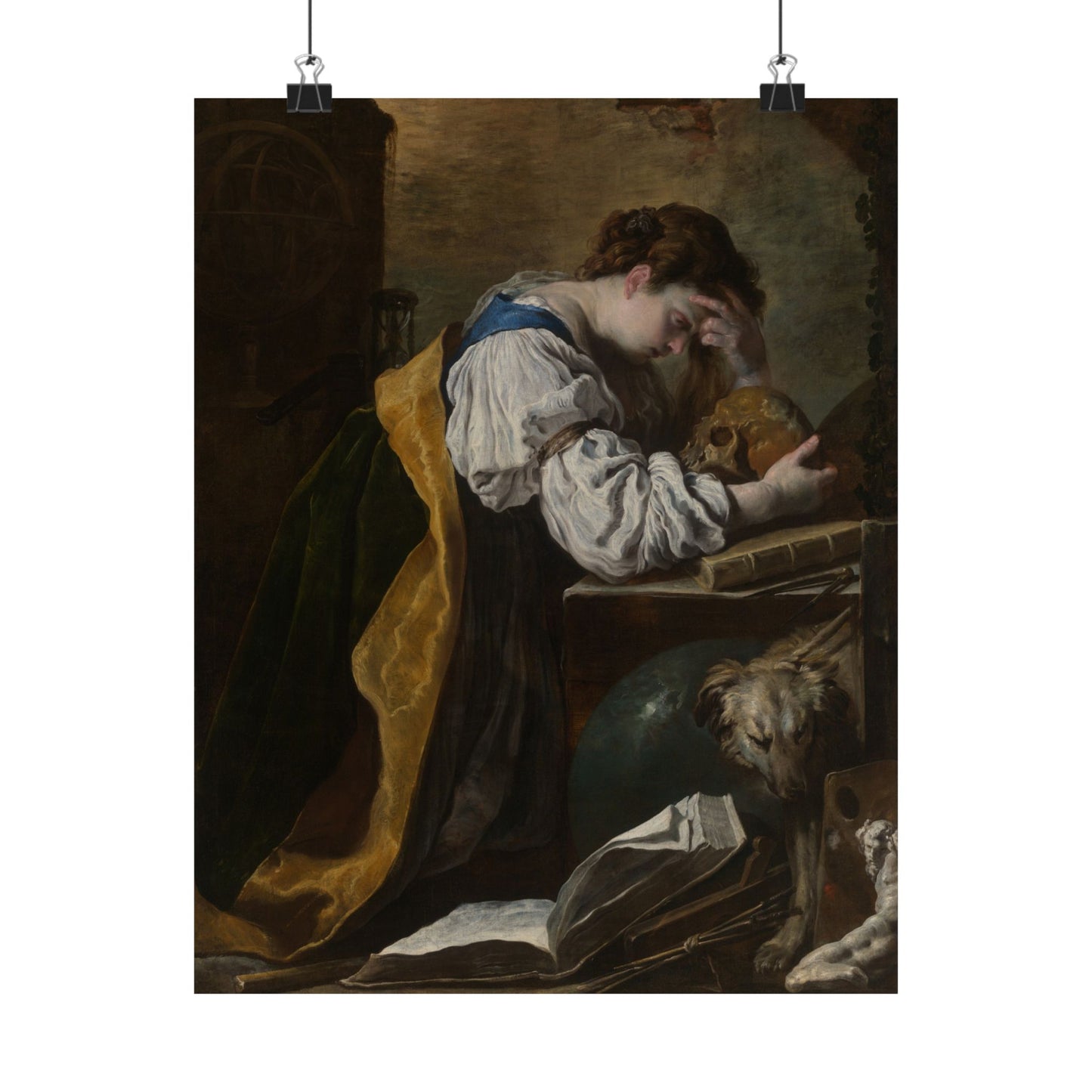 Melancholy by Domenico Feti Vintage Fine Art Print
