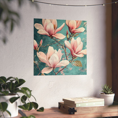 Blossoming Branches Pink Fine Art Print