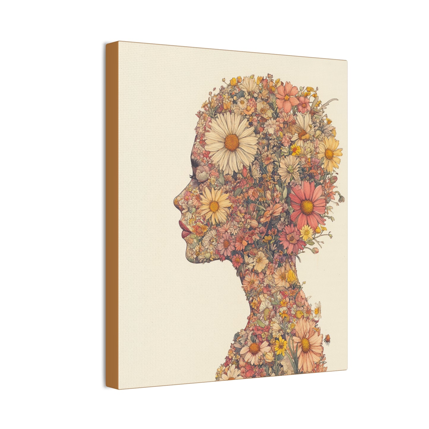 And So She Grew on Canvas