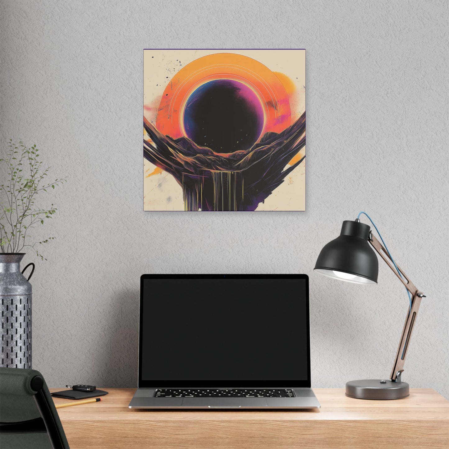 Valley of Dreams - Abstract Color Series- Fine Art Print on Canvas
