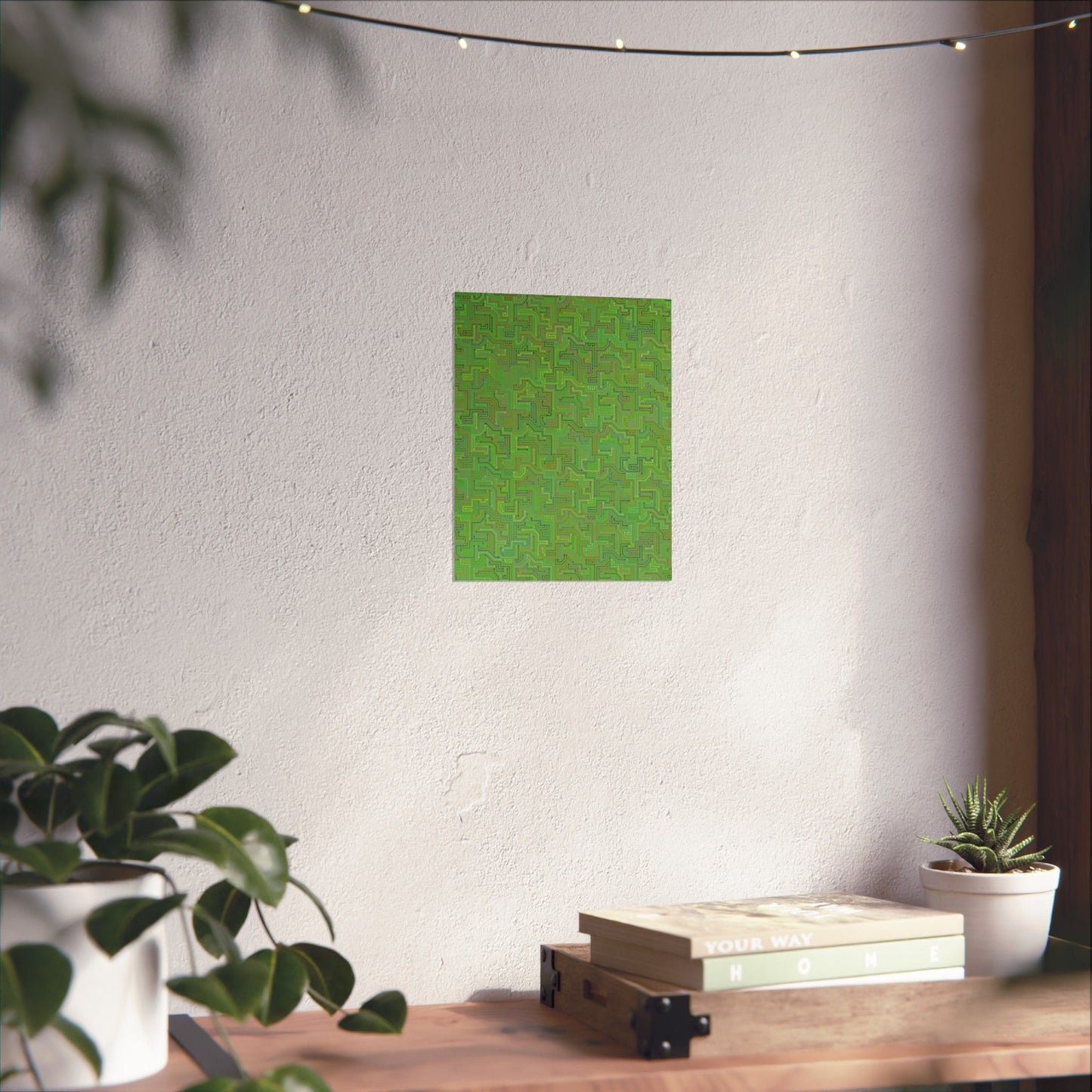Circuit Board Art Print - Multi-color - Tech- Vertical Poster - Modern Wall Art