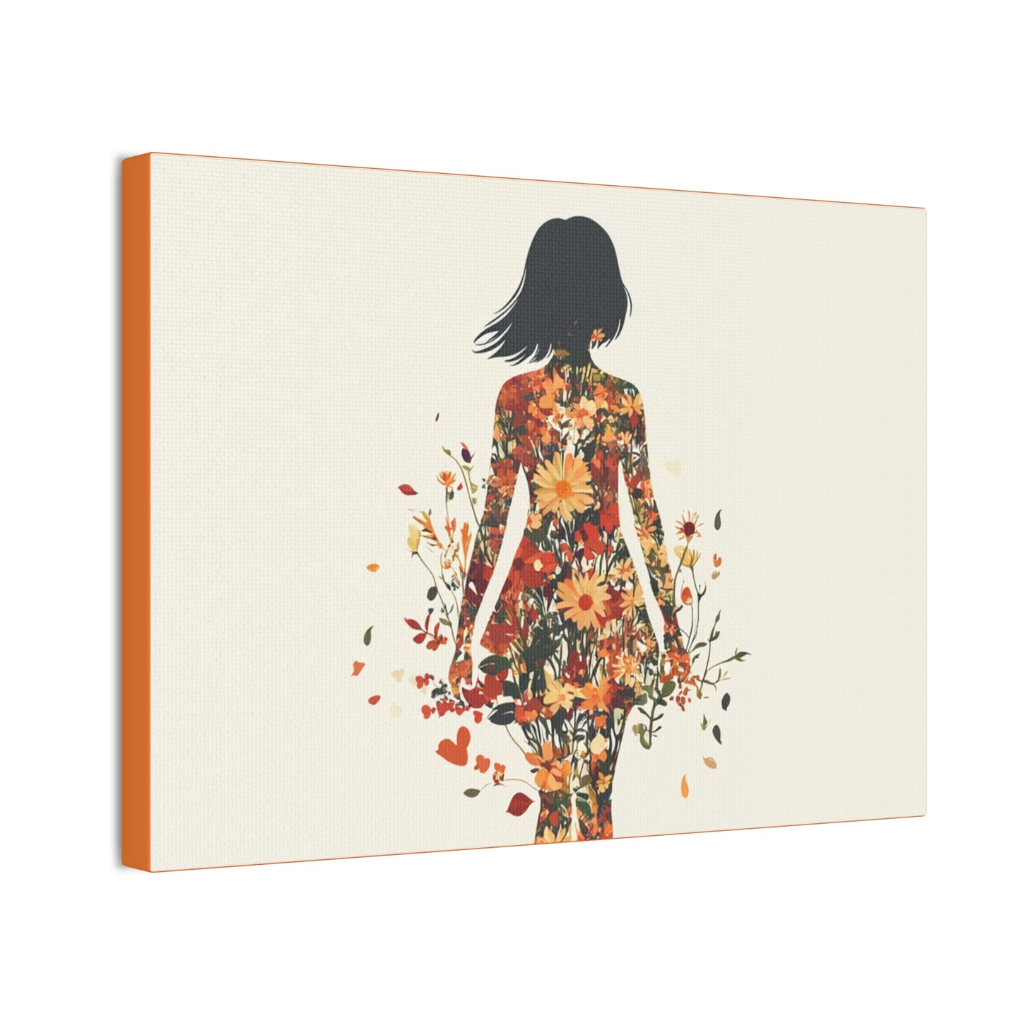 You Belong Among the Wildflowers  - Flower Girl - Print on Canvas