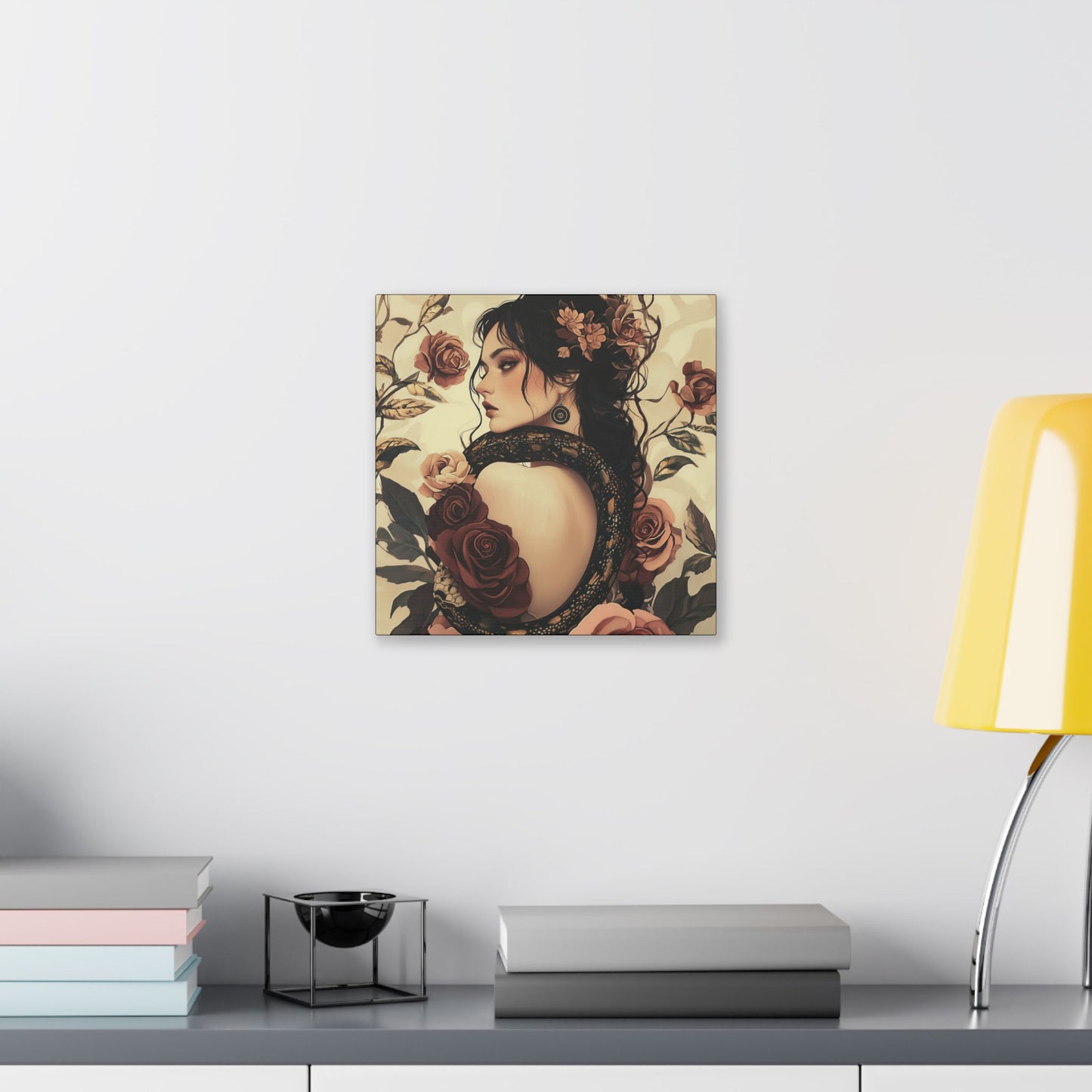 Never Look Back - Secret Garden Series - Fine Art Print on Canvas