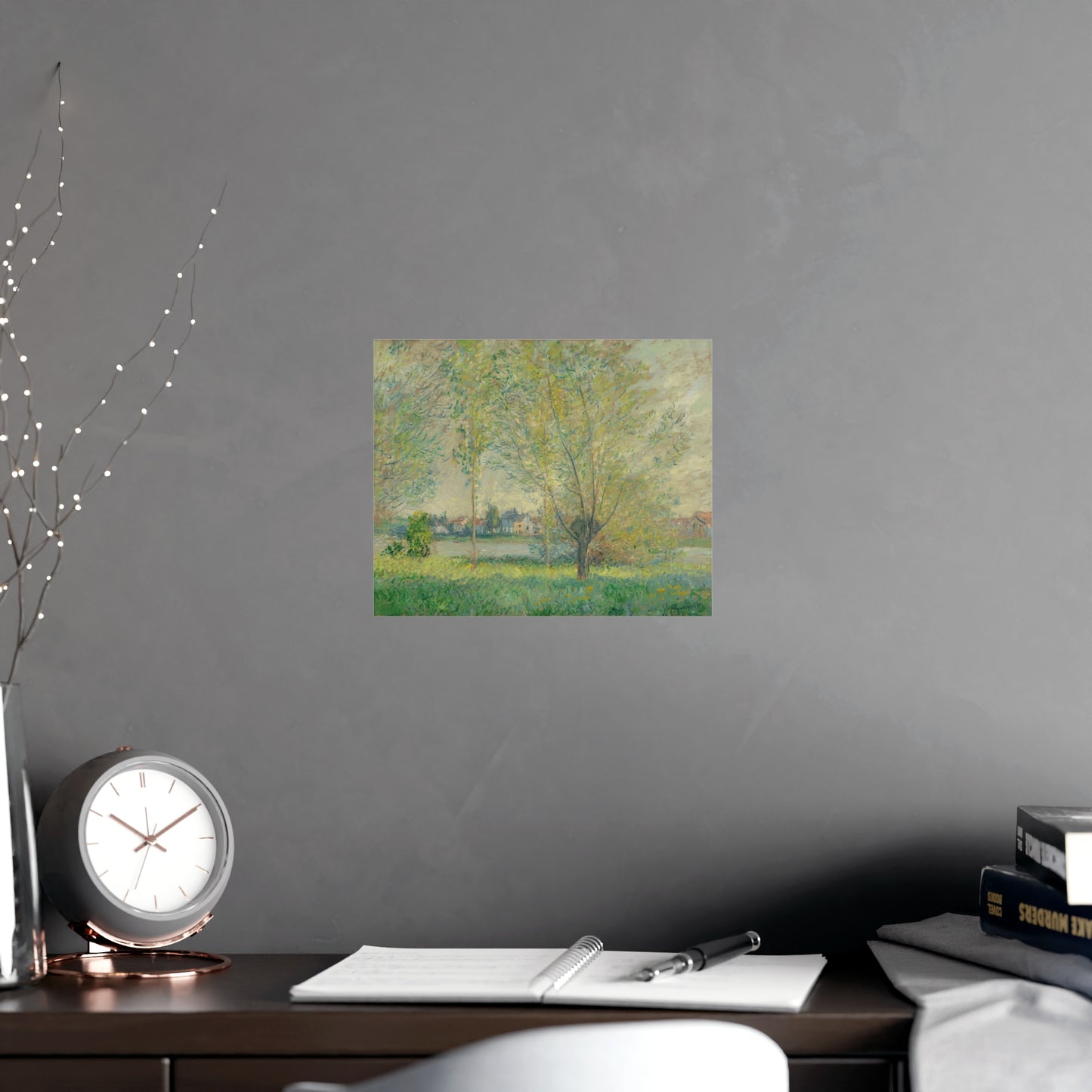 The Willows - Peaceful Landscape Fine Art Poster