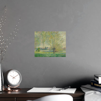 The Willows - Peaceful Landscape Fine Art Poster