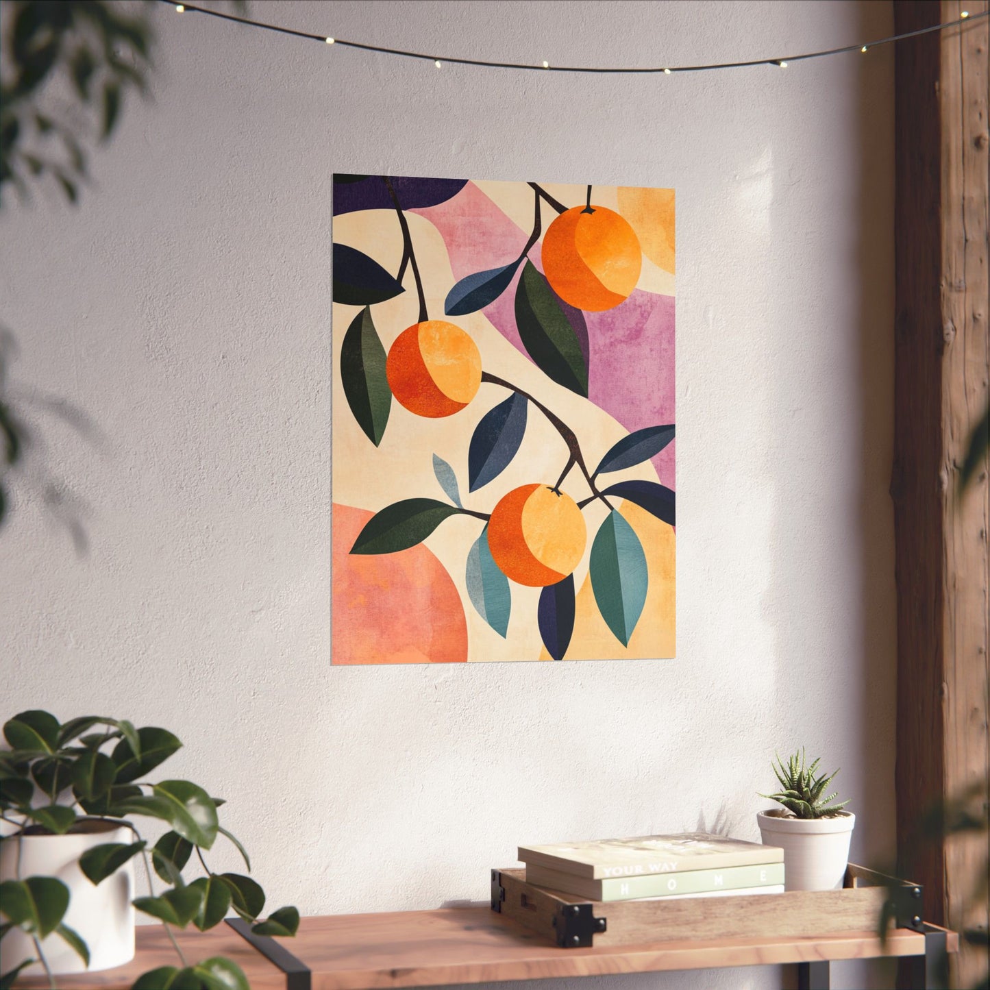 Orange Delight Botanical Fine Art Print