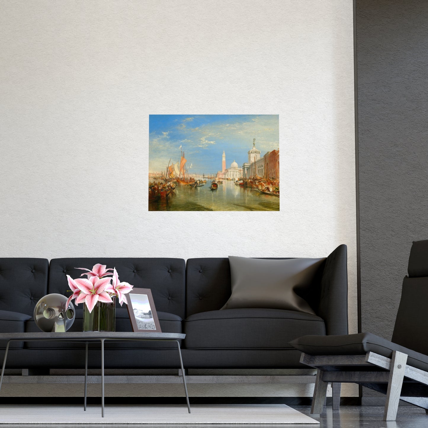 Venice Dogana and San Giorgio Maggiore - Turner Fine Art Poster