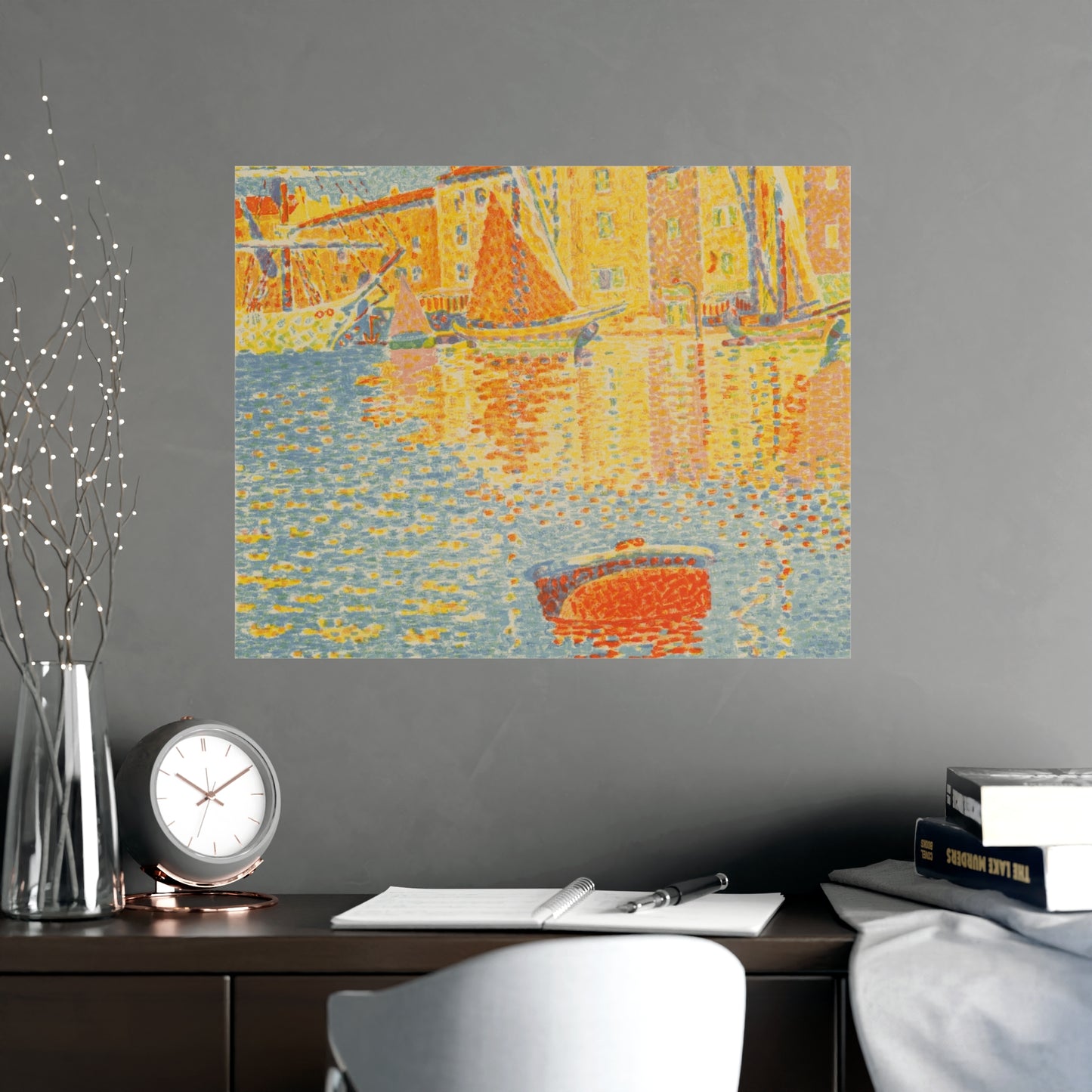 The Buoy La Bouee - Signac Fine Art Poster