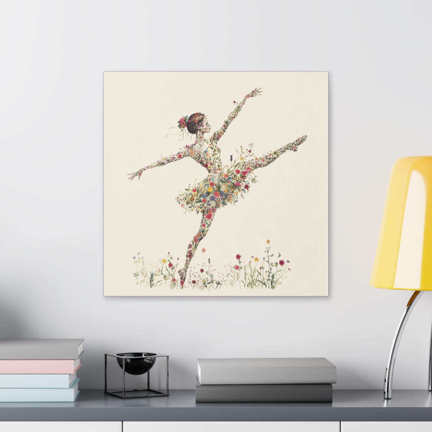 You Belong Among the Wild Flowers - Frolic - on Canvas