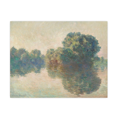The Seine at Giverny - Monet Fine Art Poster
