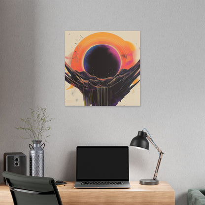 Valley of Dreams - Abstract Color Series- Fine Art Print on Canvas