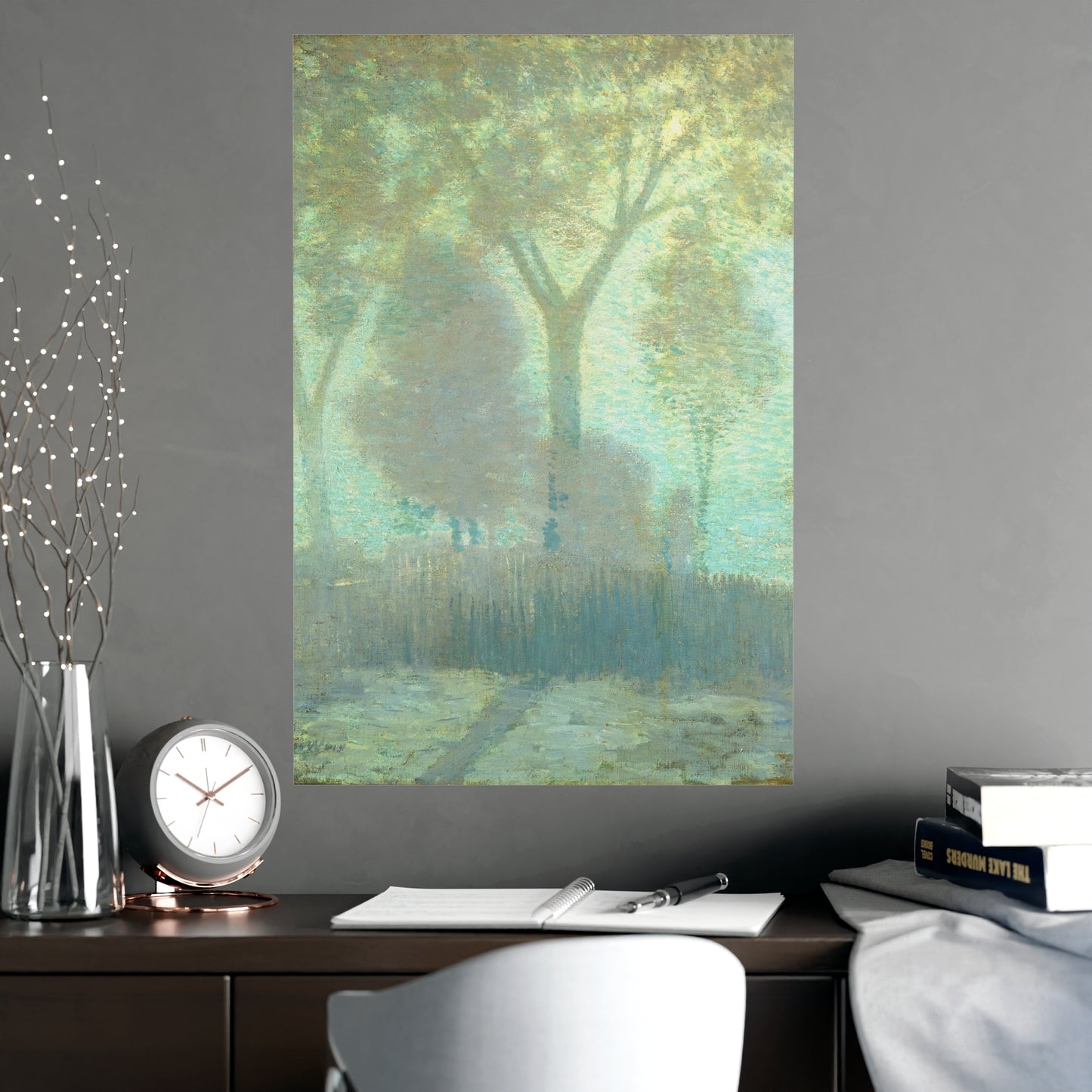 Moonlight - Nocturnal Landscape Fine Art Poster