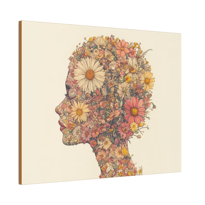 And So She Grew on Canvas