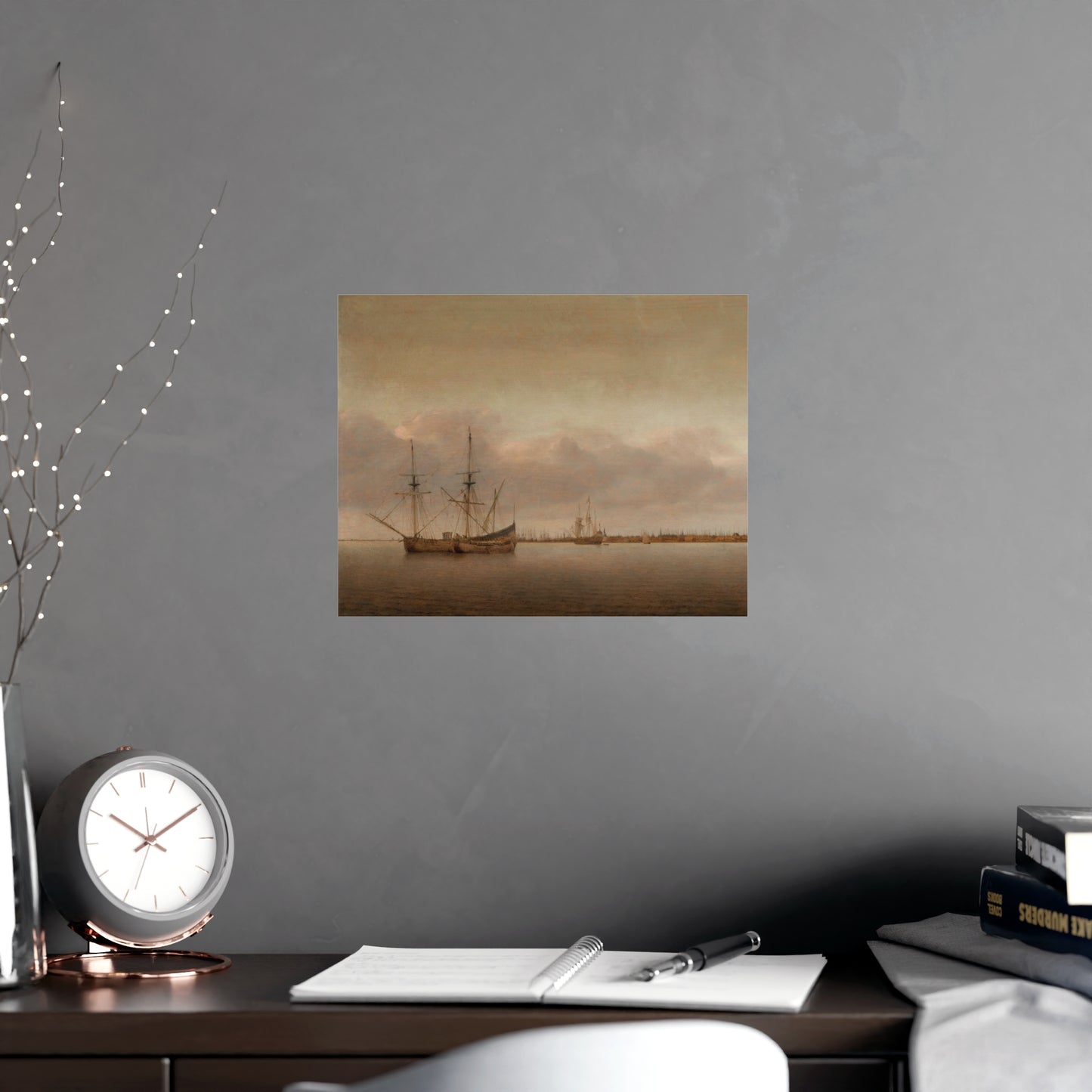 View of Hoorn - Dutch Cityscape Fine Art Poster