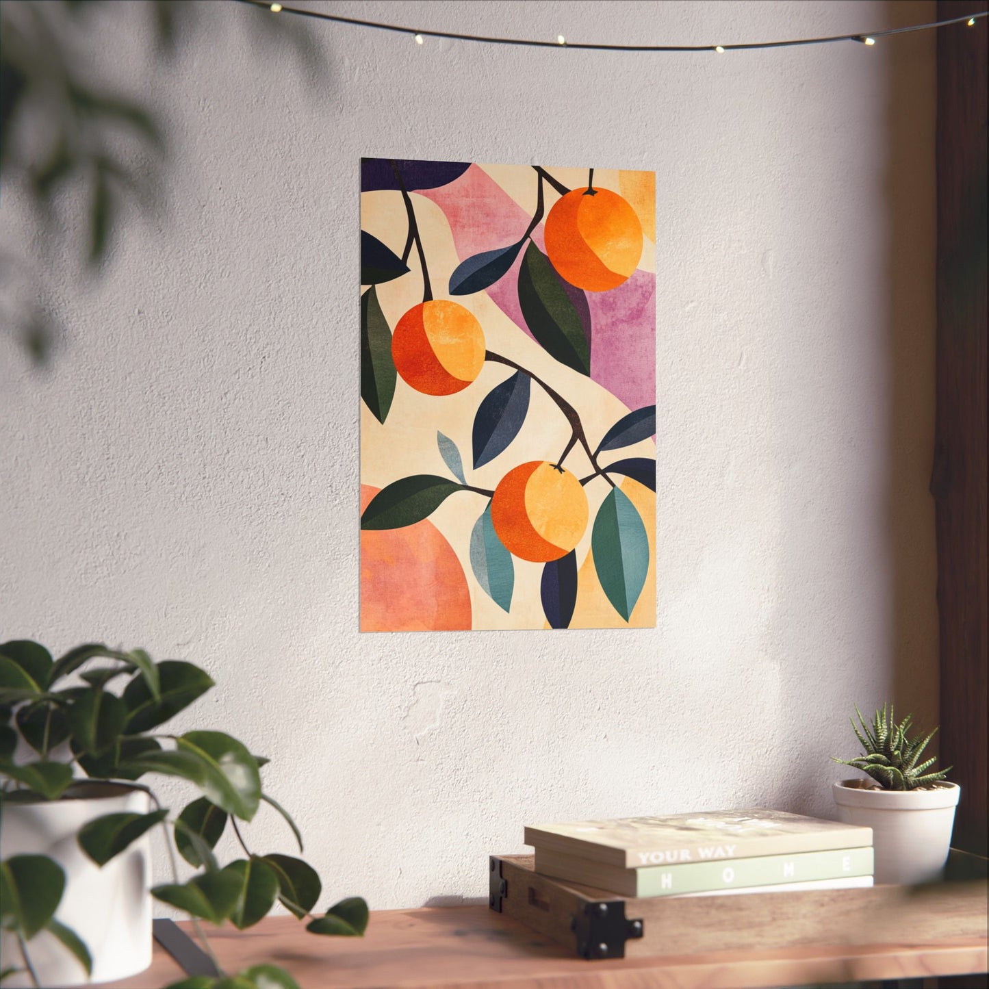 Orange Delight Botanical Fine Art Print