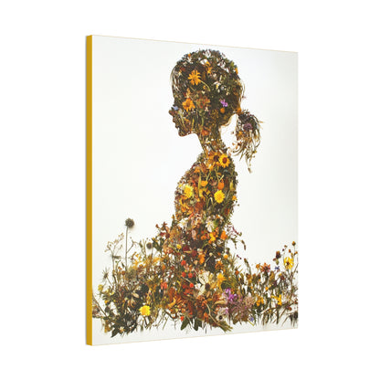 Summers Gone By - Wildflowers Fine Art Print on Canvas