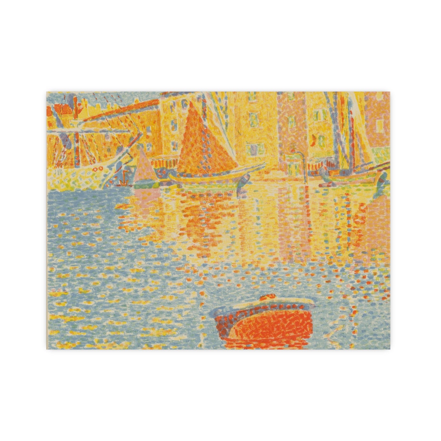 The Buoy La Bouee - Signac Fine Art Poster
