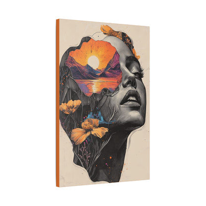 Beauty is in the Eye of the Beholder  - Fine Art Print on Canvas