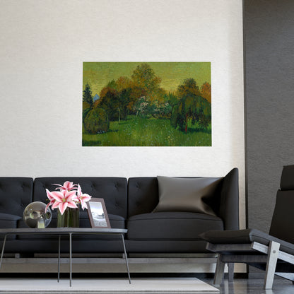 The Poet's Garden - Van Gogh Fine Art Poster