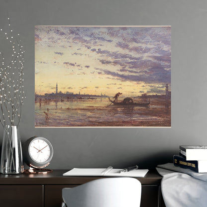 Venice by Felix Ziem 1911 - Museum Collection - Fine Art Poster