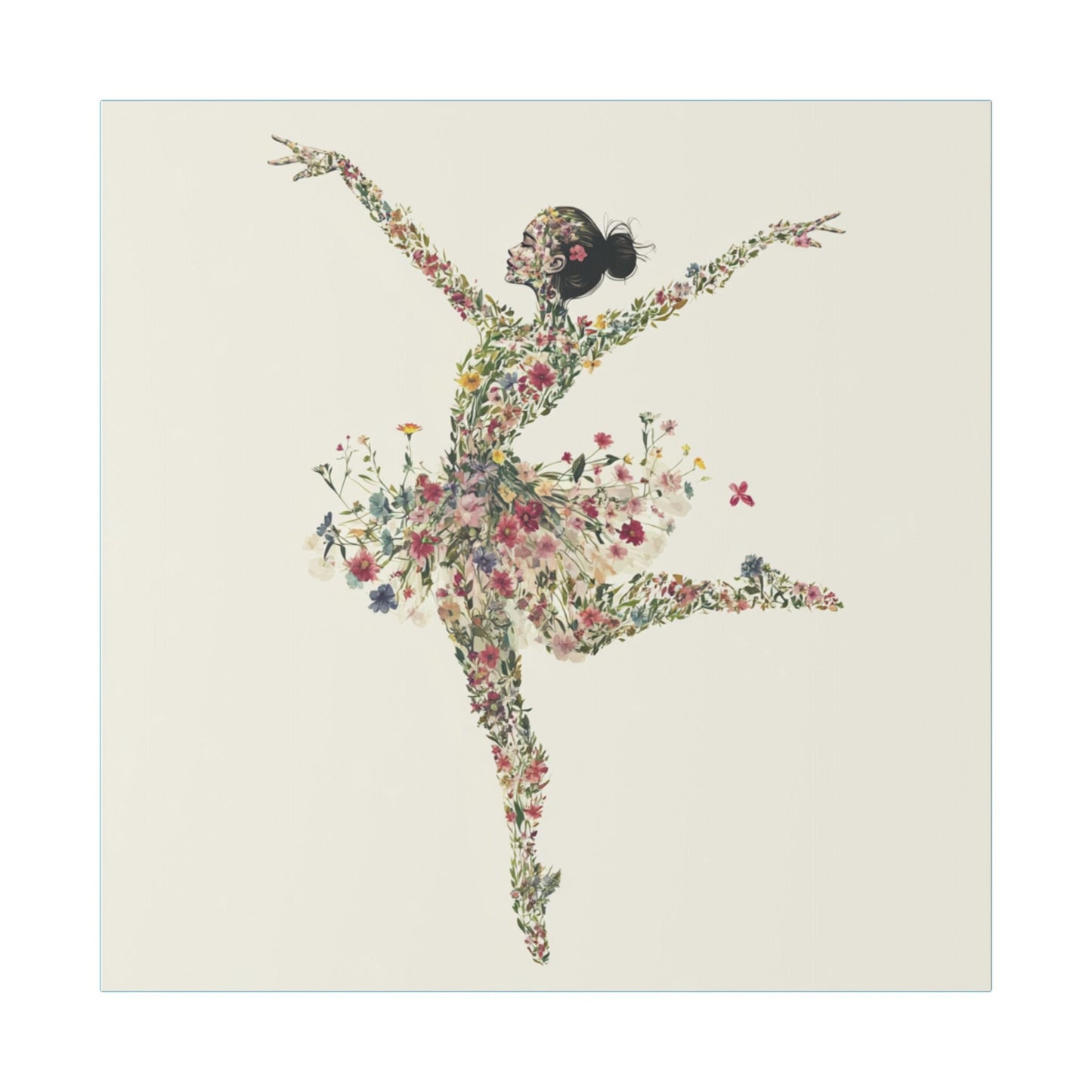 You Belong Among the Wild Flowers - Sugar Plum Fairy - on Canvas