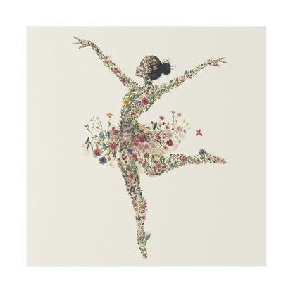 You Belong Among the Wild Flowers - Sugar Plum Fairy - on Canvas