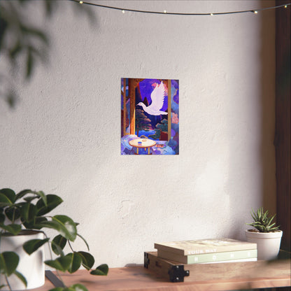Into the Mystic Dove Messenger Fine Art Print