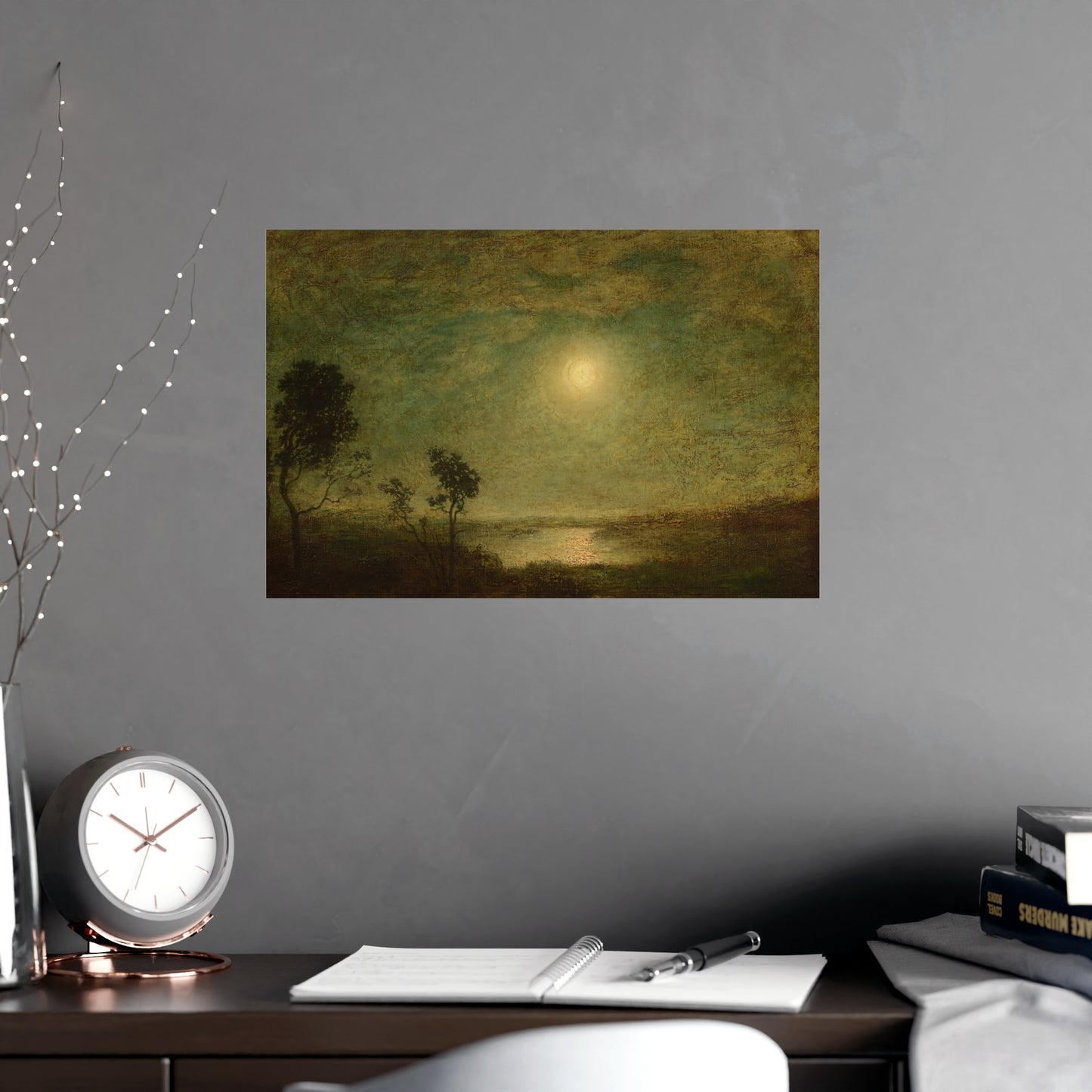 Moonlight II - Luminous Night Fine Art Poster