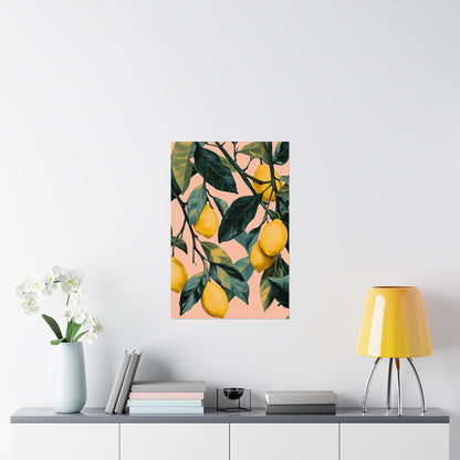 Lovely Lemons Botanical Fine Art Print