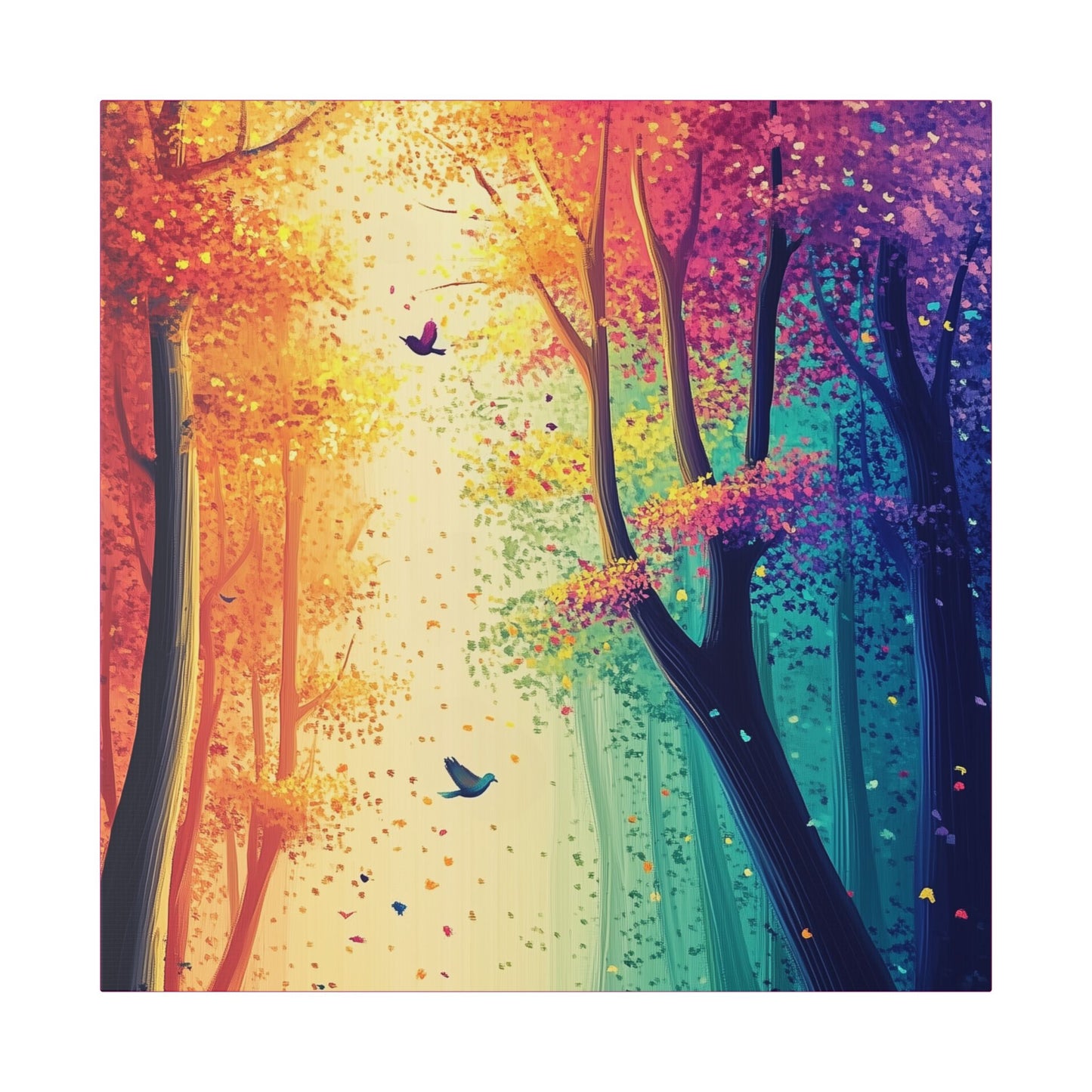 Enchanted Forest - Delight in Nature Series - Fine Art Print on Canvas