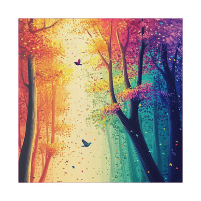 Enchanted Forest - Delight in Nature Series - Fine Art Print on Canvas