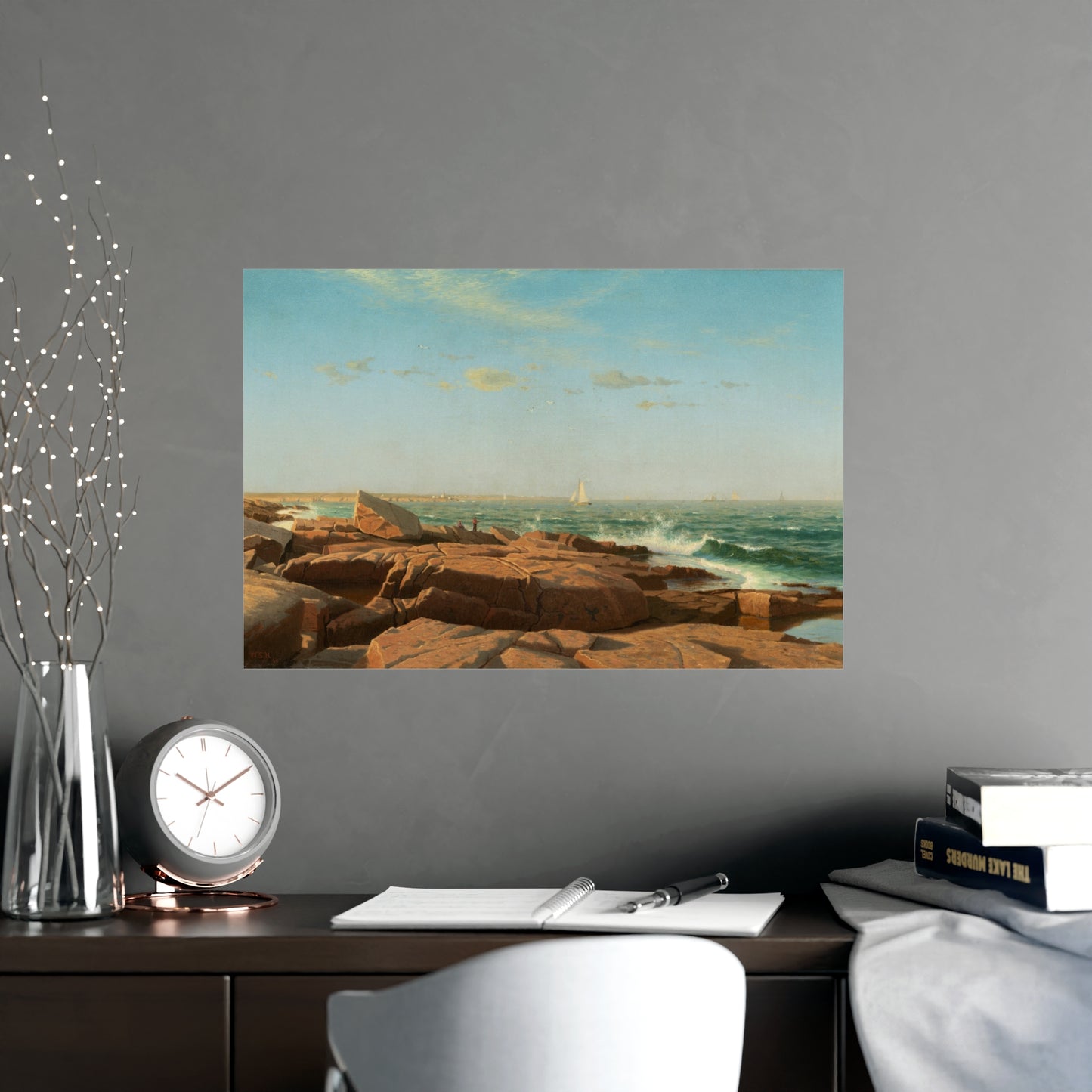 Narragansett Bay - Coastal New England Fine Art Poster