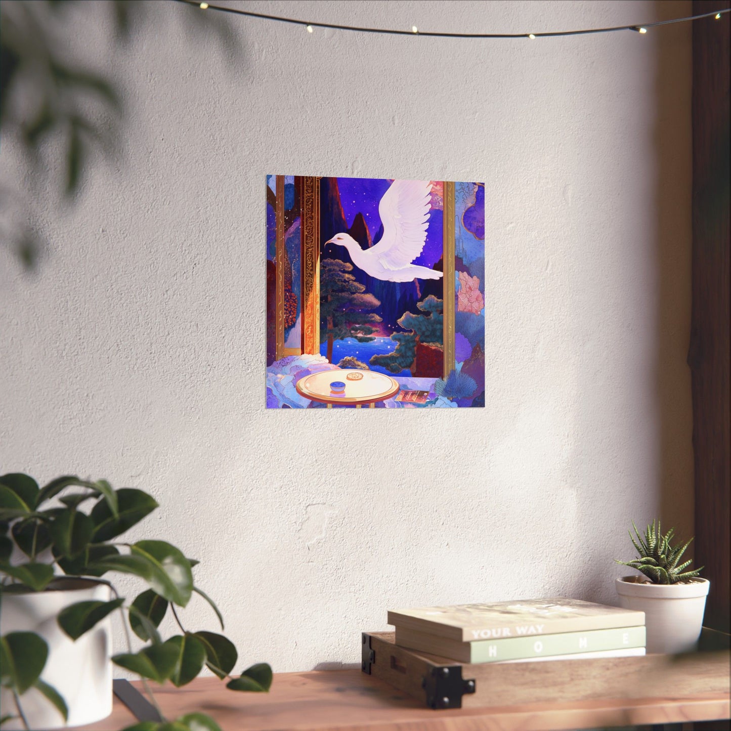Into the Mystic Dove Messenger Fine Art Print